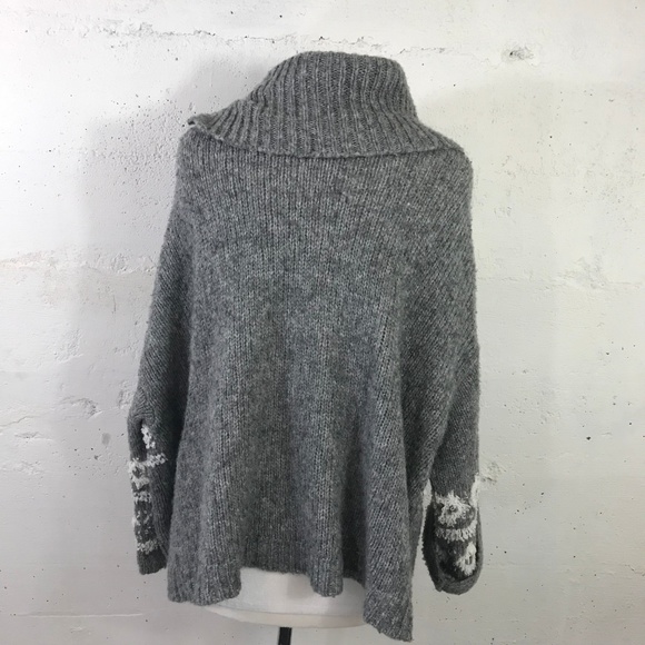 SOLD!! Free People Chunky Oversized Faire Isle - Picture 6 of 8